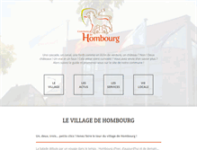 Tablet Screenshot of hombourg68.fr